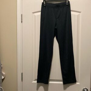 Lightweight soft black yoga pants